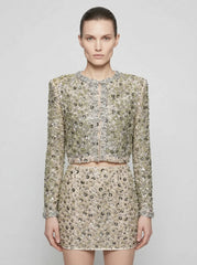 Seraphina Sequin Embellished Tailored Set