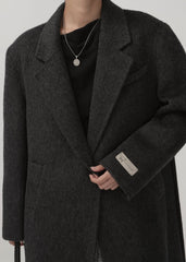 Camel Hair Minimalist Coat