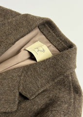 Camel Hair Minimalist Coat