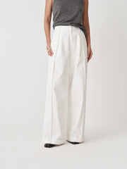 Essential Lyocell Wide-Leg Pants