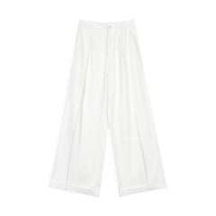 Essential Lyocell Wide-Leg Pants