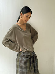 Fluid V-Neck T-Shirt Workwear