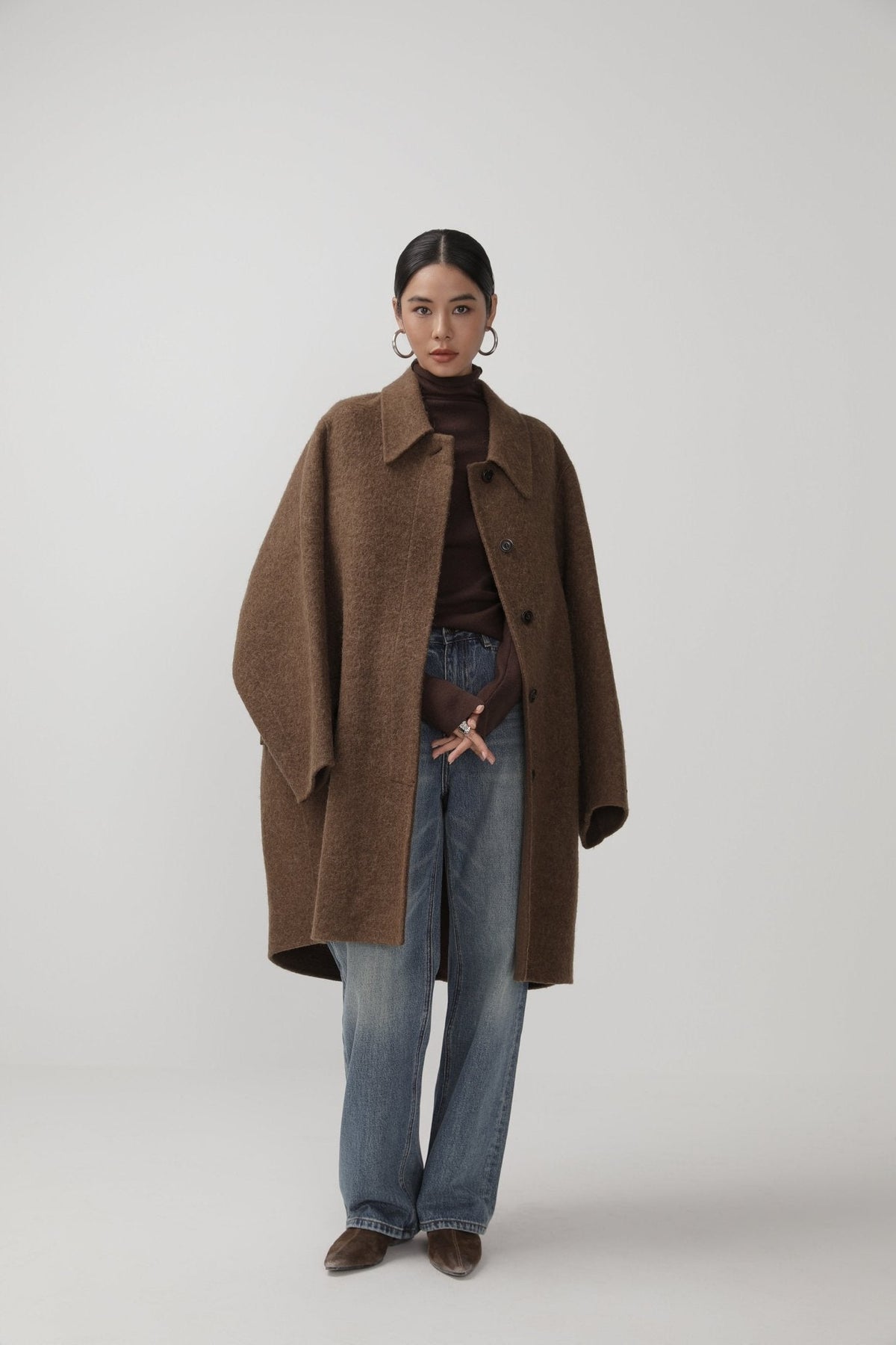 Oversized Minimalist Coat for Fall