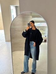 Oversized Minimalist Coat for Fall